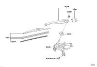 8524176020-ARM, REAR WIPER