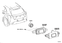 8145676010-LENS & BODY, REAR FOG LAMP, LH