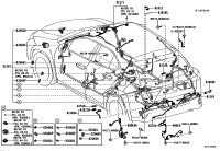 8218376030-WIRE, RR BUMPER