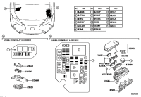 8266276070-COVER, RELAY BLOCK, UPPER, NO.2