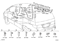8539144020-NOZZLE SUB-ASSY, REAR WASHER