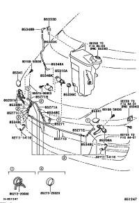 8538128200A0-NOZZLE, HEADLAMP CLEANER WASHER