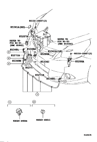 852800F010-MOTOR & PUMP ASSY, HEADLAMP CLEANER