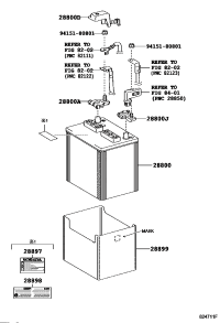 2889928040-INSULATOR, BATTERY
