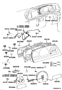 9001006011-BULB, COMBINATION METER, NO.1