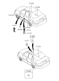 9198122100-GROMMET-REAR DOOR
