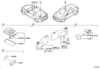 SU00302522-BOX ASSY, ROOF CONSO