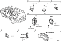 861500W140-SPEAKER ASSY, W/BOX, NO.1