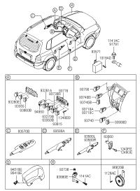 935752E000DD-SWITCH ASSY-POWER WINDOW,SUB