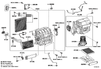 88501F4070-EVAPORATOR SUB-ASSY