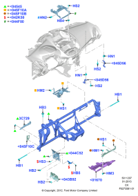 W710211S300-FASTNER-EXPANDING REAR PANEL
