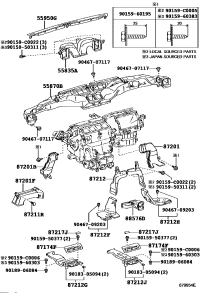 558700G030-DUCT ASSY, HEATER TO REGISTER