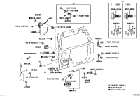 6894860010-BRACKET, BACK DOOR