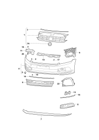 3ED853253C-TRIM STRIP