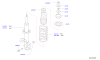 540103AW1A-Spring, front suspension