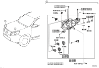 811300G030-UNIT ASSY, HEADLAMP