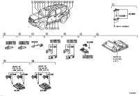 8136060040A0-LAMP ASSY, ROOM, NO.1