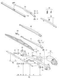 4B2998002-Wiper blade