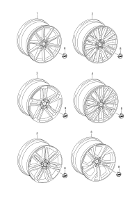 8S0601025C-Wheel rim: