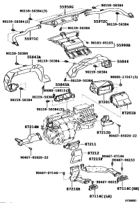 55990AE010-NOZZLE ASSY, DEFROSTER, LOWER