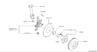 432108H300-A BRG RR WHEEL