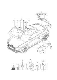 8S8845099PNVB-Window, wshld (laminated), f/dr