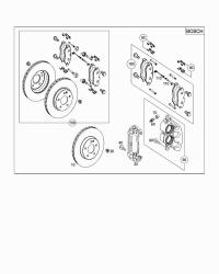 6394210312-BRAKE DISC FRT-C(W203)