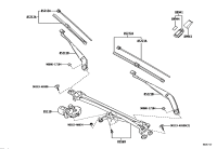 851100C040-MOTOR ASSY, WINDSHIELD WIPER