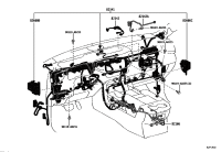821400C010-Wire, instrument panel, no.2