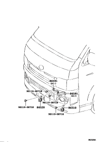 8651026111-HORN ASSY, HIGH PITCHED