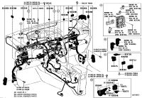 821400F010-Wire, instrument panel, no.2