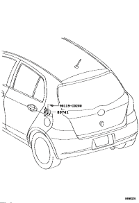 897410D060-RECEIVER, DOOR CONTROL