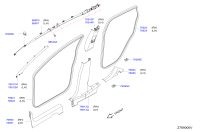 769B42FL0A-PLATE-KICKING,FRONT OUTER RH