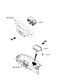 84530C0000-AIR BAG ASSY-PASSENGER