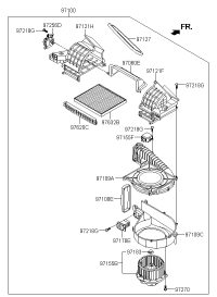 971132M000-MOTOR ASSY