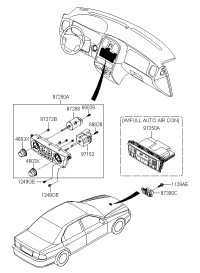 972503C250EA-CONTROL ASSY-HEATER