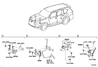 8940560030-SENSOR SUB-ASSY, HEIGHT CONTROL, FRONT RH