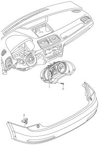 8U0920930B-Combination meter