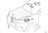 2885931020-Retainer, battery current sensor