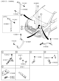 91971C9200-CAP-BATT(+)