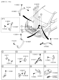 91850C9120-WIRING ASSY-BATTERY