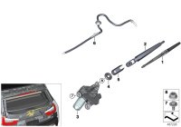 61627306461-WIPER BLADE-REAR-X5/E39