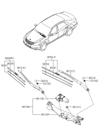 983503N000-BLADE ASSY-WIPER,DS