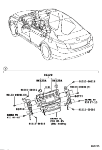8612006250-RECEIVER ASSY, RADIO