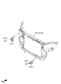 96651I4000-HORN ASSY(HIGH)