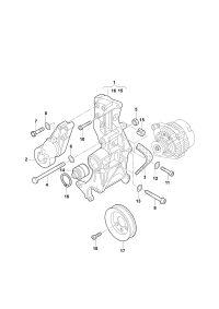 N10207601-Six angle combined bolt
