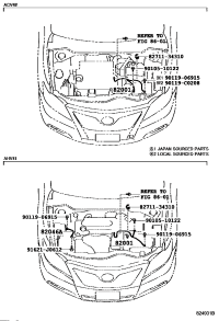 90980C7002-CABLE, BOND