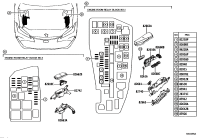 8266207180-COVER, RELAY BLOCK, UPPER, NO.1