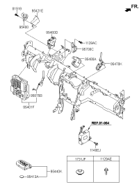 954602P000-UNIT ASSY-H/L AUTO LEVELLING
