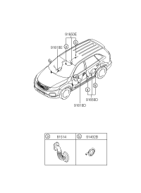 916002P461-WIRING ASSY-FR DR(DRIVER)